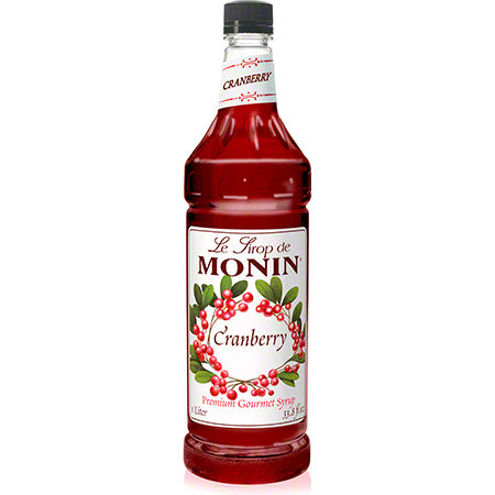 Monin® Cranberry Flavored Syrup - 1 L