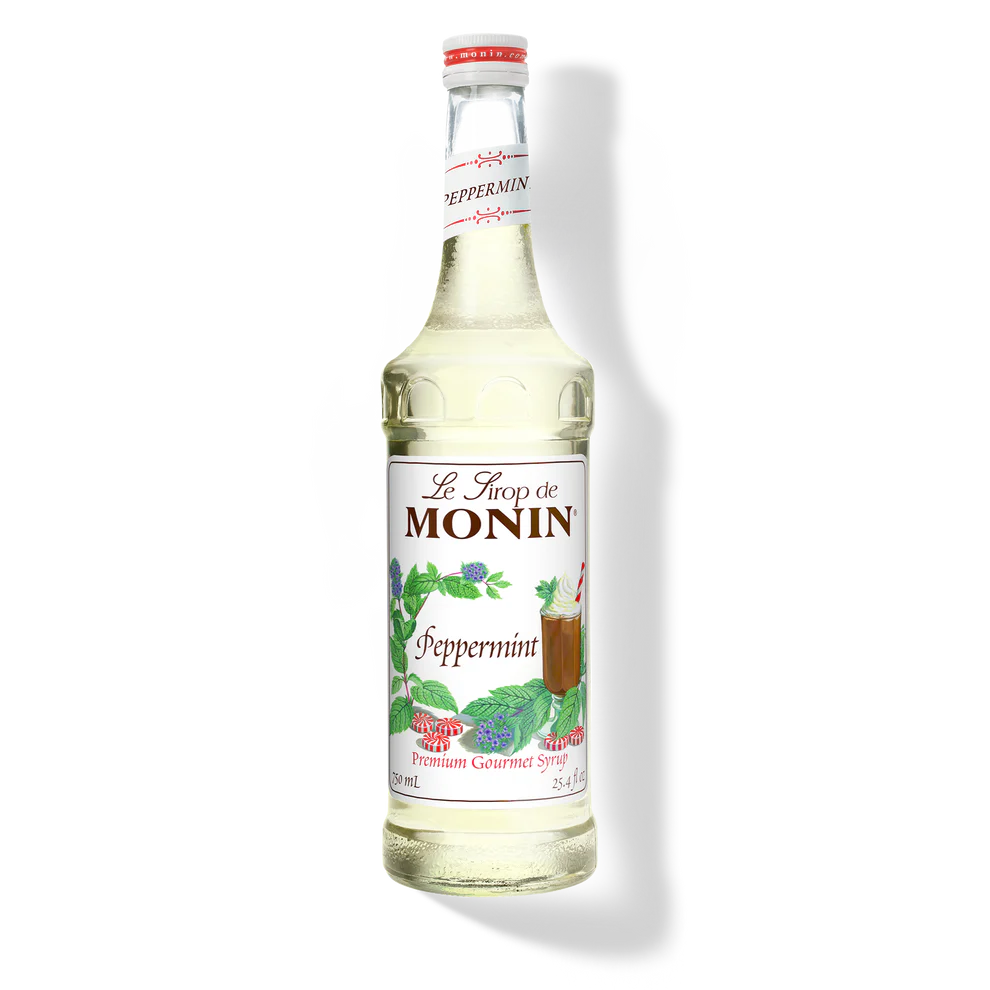 Monin® Peppermint Flavored Syrup - 750 mL