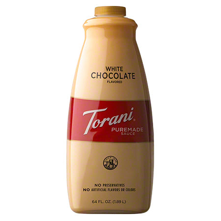 Torani® Puremade White Chocolate Sauce - 64 oz.