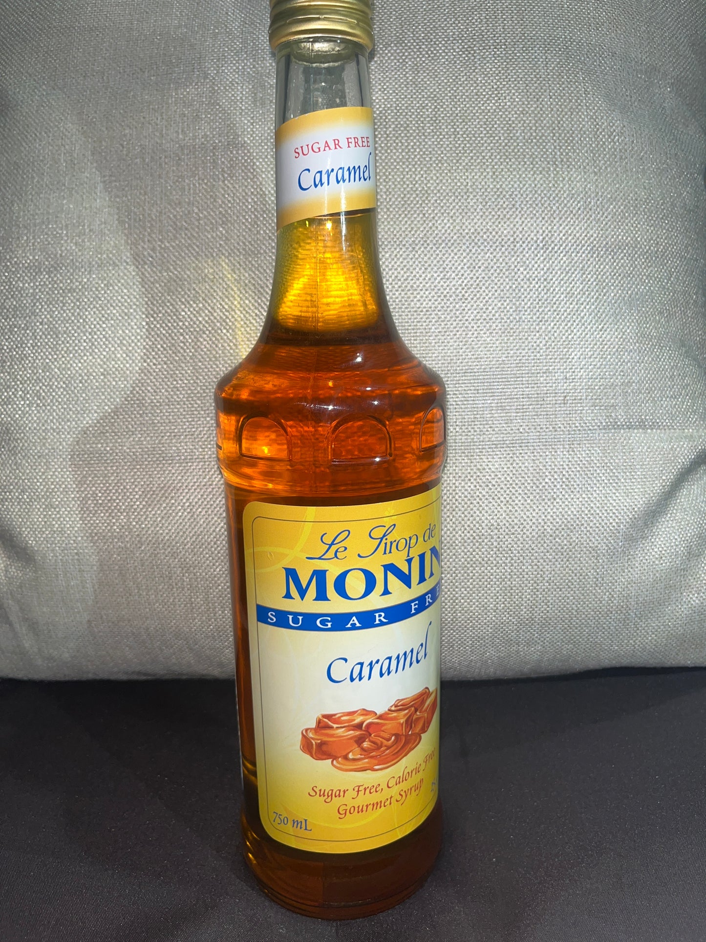 Sugar free Caramel Monin syrup