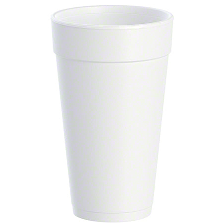 Dart® J Cup® Insulated EPS Foam Cup - 20 oz., White