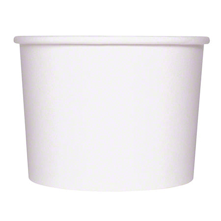Karat® Gourmet White Paper Food Container - 10-12 oz.