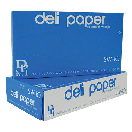 Durable Interfolded Deli Sheet - 10" x 10 3/4"