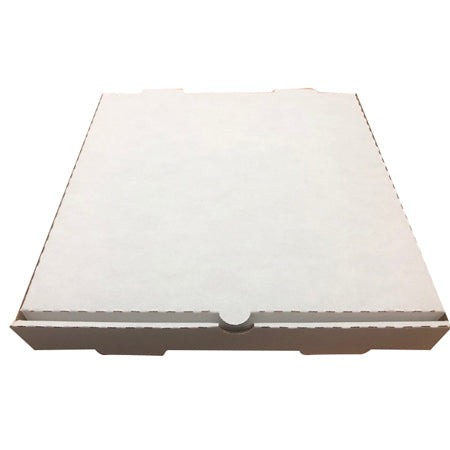 Corrugated Pizza Box - 12" x 12" x 1 7/8", White/Kraft