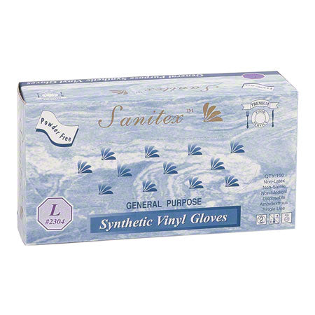 Sanitex® Powder Free Vinyl General Purpose Glove - Medium