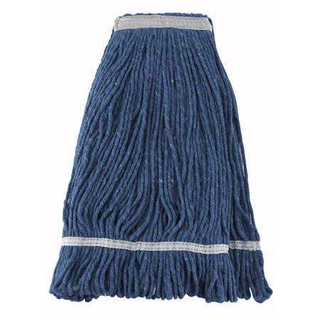 Winco® Blue Loop End Premium Yarn Mop Head - 32 oz., 600g