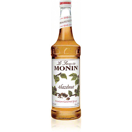Monin® Hazelnut Flavored Syrup - 750 mL