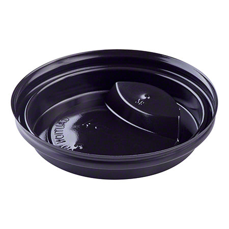 Karat® Black Sipper Dome Lid For 10 to 24 oz. Paper Hot Cups