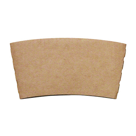 Karat® Kraft Traditional Cup Jacket For 10 oz. to 24 oz. Hot Cup